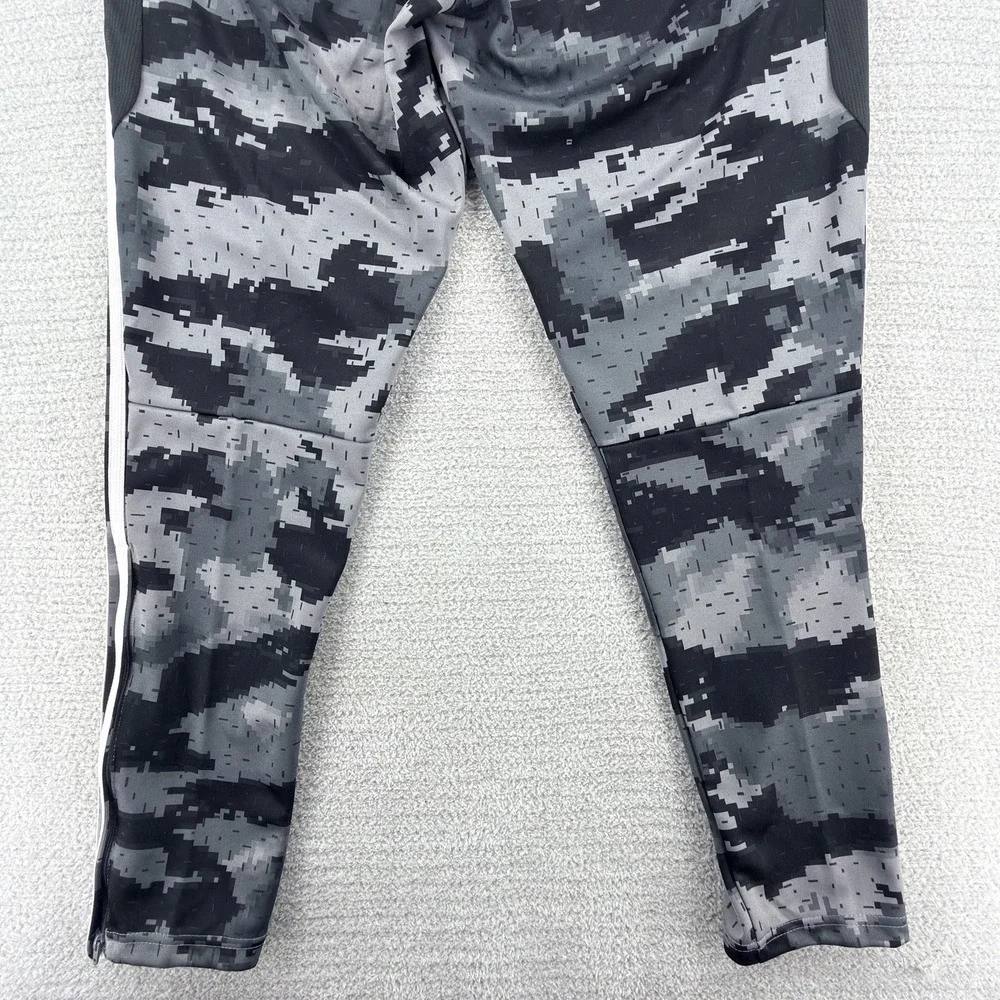 NWT Adidas Tiro 19 AOP Camo Track Pants Mens Medium Carbon Gray Soccer FK4493